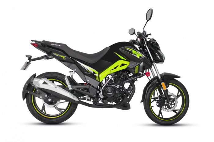 Motocicleta Barton Street-R 125cc, culoare nergru verde