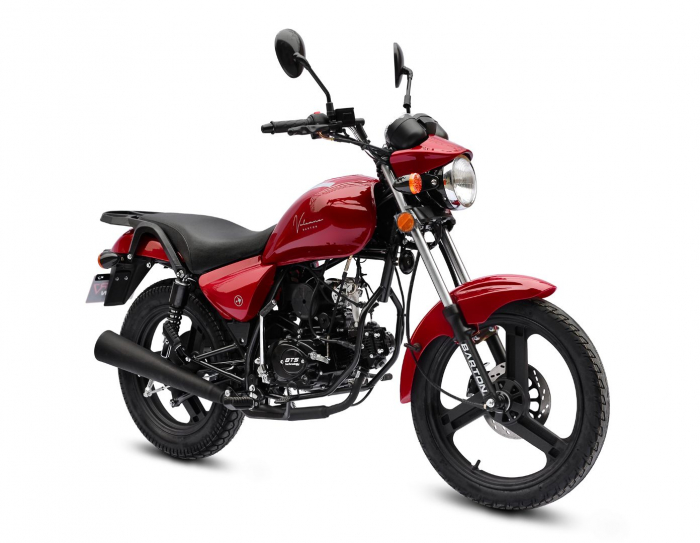 Motocicleta Barton Volcano 50cc, culoare rosu [2]