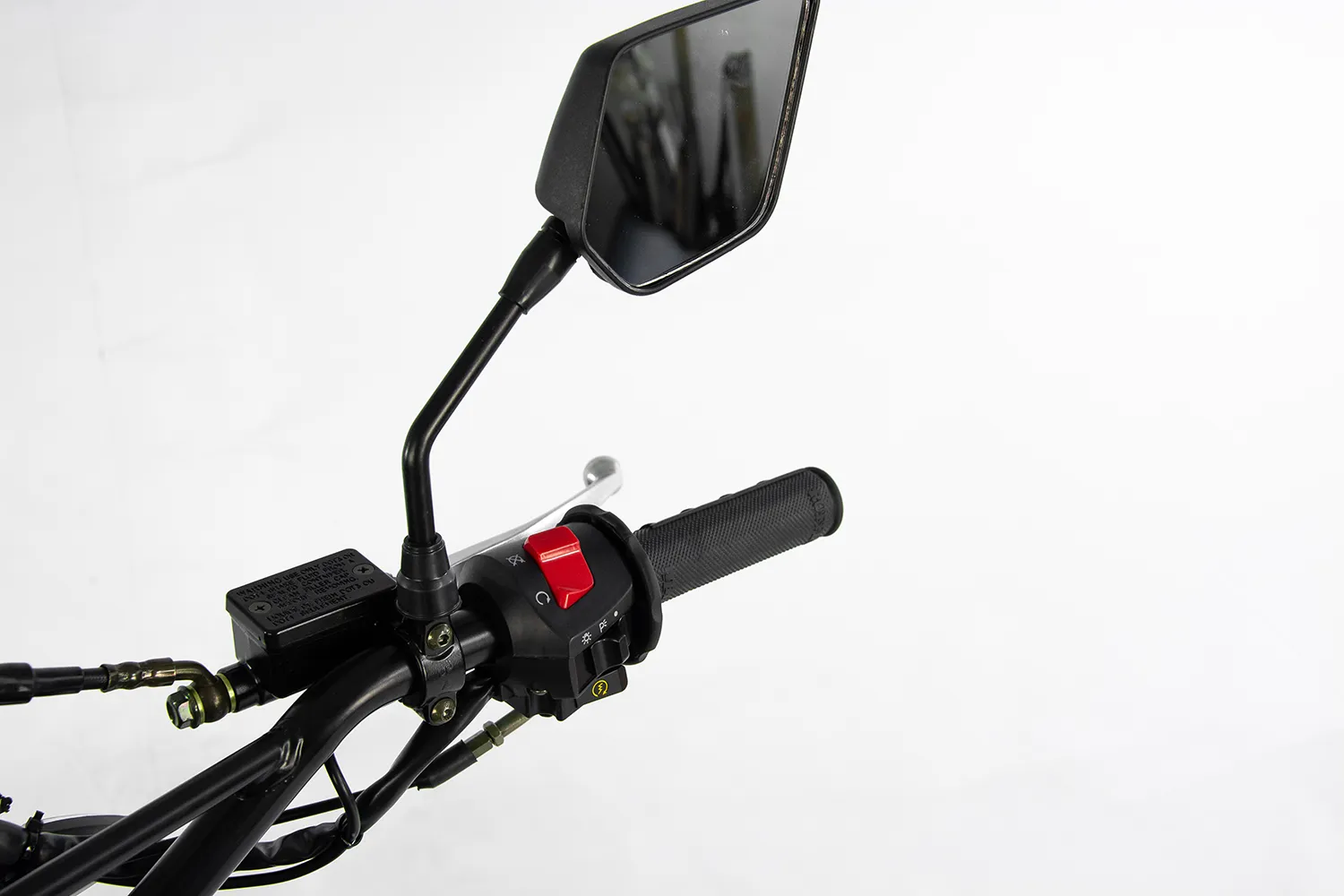 Motocicleta Cross/Enduro Asix Defender XB82, 250cc, roti 21/18", culoare negru/portocaliu, pornire electric/picior [11]