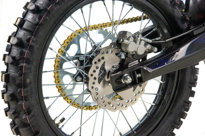 Motocicleta Cross/Enduro Asix XB83, 250cc, roti 21/18, culoare gri-galben, pornire electromotor [10]