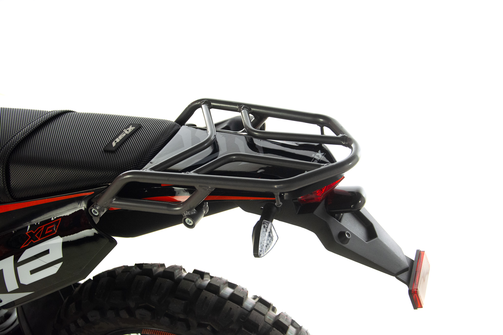 Motocicleta Cross/Enduro Asix XB72 A1, 150cc, roti 21/18, culoare gri/portocaliu, pornire electrica [27]