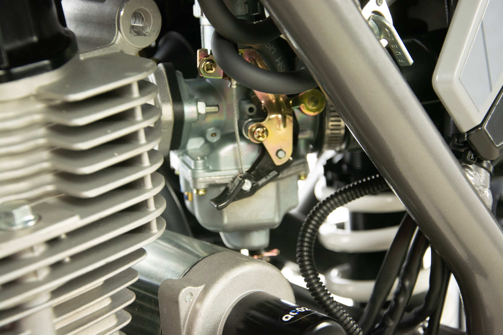 Motocicleta Cross/Enduro Asix XB72 A1, 150cc, roti 21/18, culoare gri/portocaliu, pornire electrica [32]