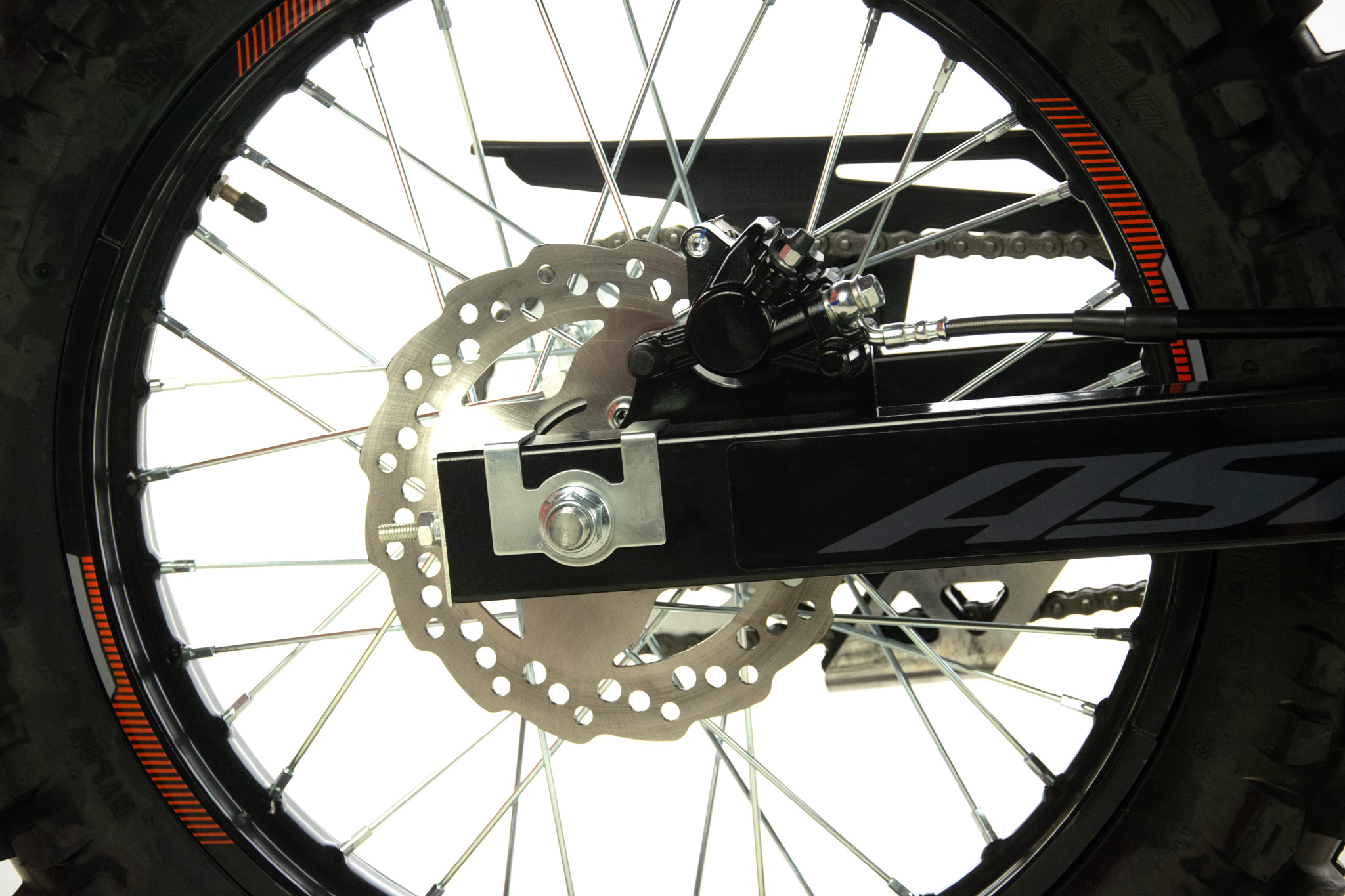 Motocicleta Cross/Enduro Asix XB72 A1, 150cc, roti 21/18, culoare negru/lime, pornire electrica [20]