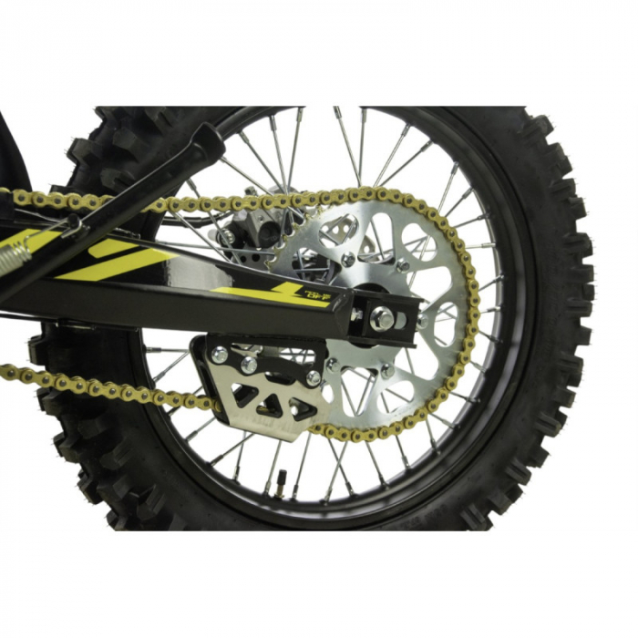 Motocicleta Cross/Enduro Asix XB83 150cc, roti 21/18, culoare gri/maro, pornire electromotor [13]
