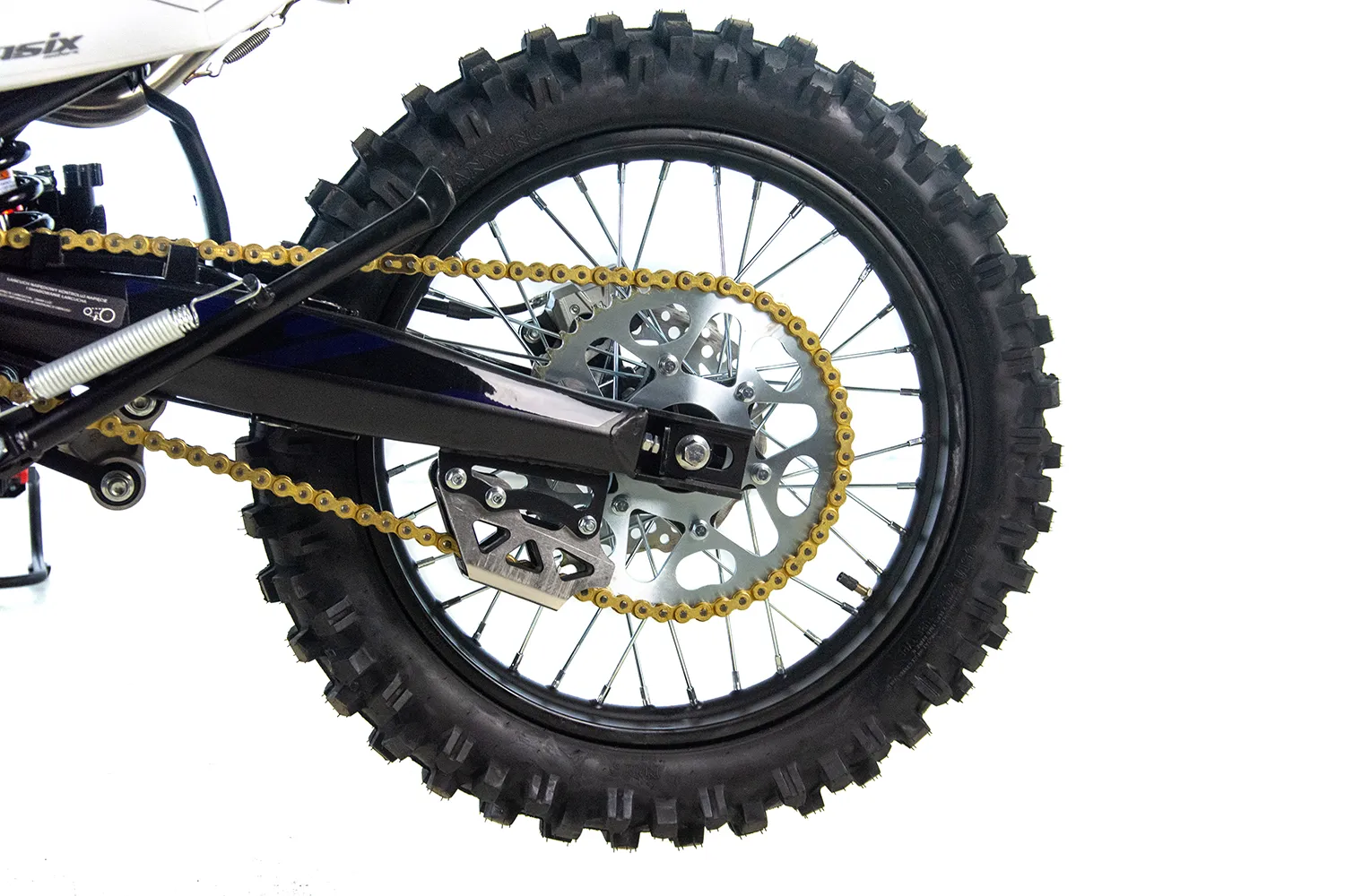 Motocicleta Cross/Enduro Asix XB83, 250cc, roti 21/18, culoare gri-maro, pornire electromotor [15]