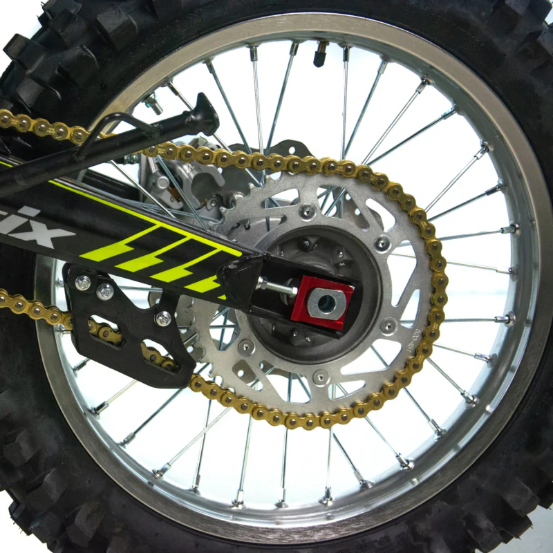 Motocicleta Cross/Enduro Asix XB88 A2, 250cc, roti 21/18", culoare negru/lime, pornire electric/picior [8]