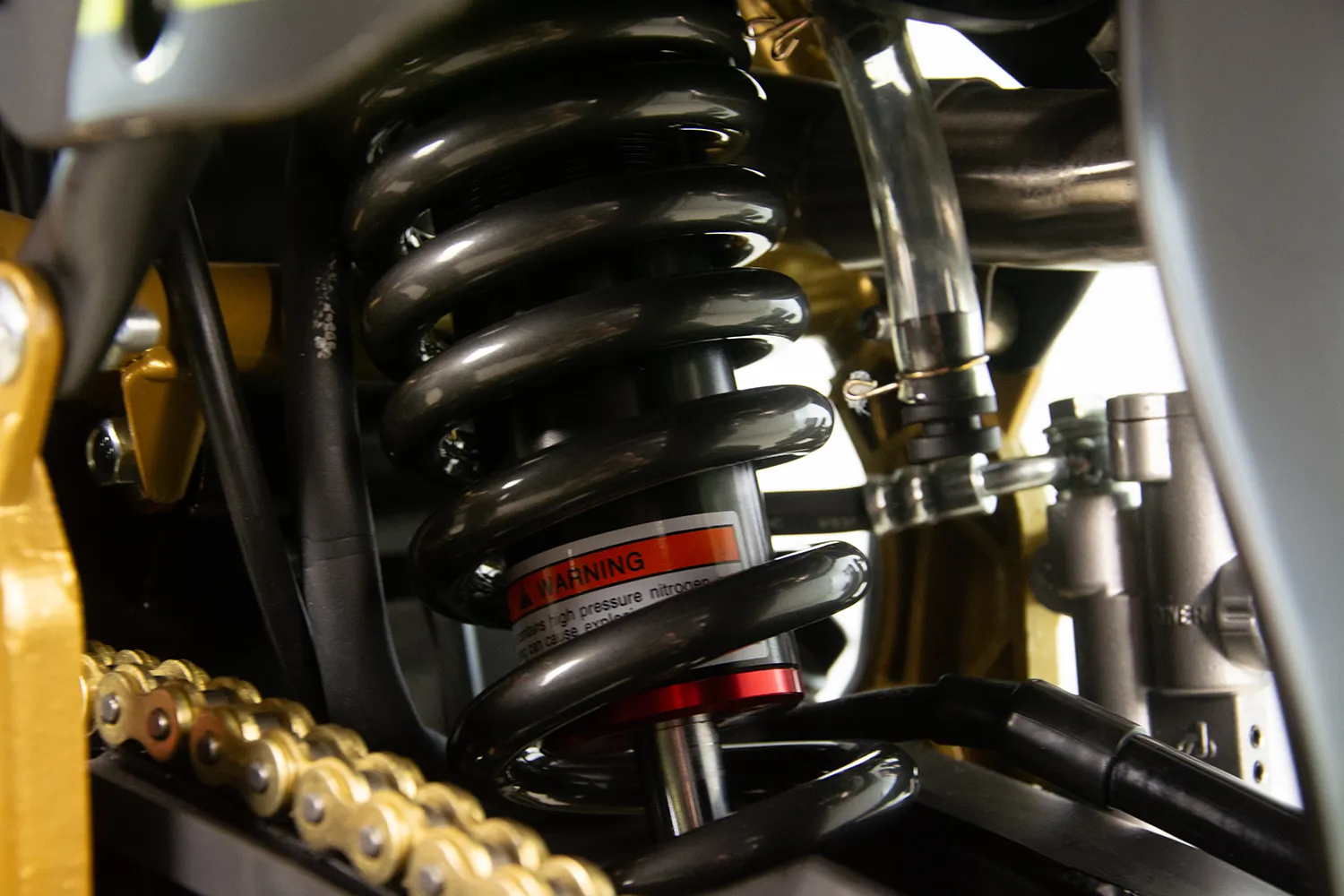 Motocicleta Cross/Enduro Asix XB88, 300cc, roti 21/18", culoare negru/portocaliu, pornire electric/picior [13]