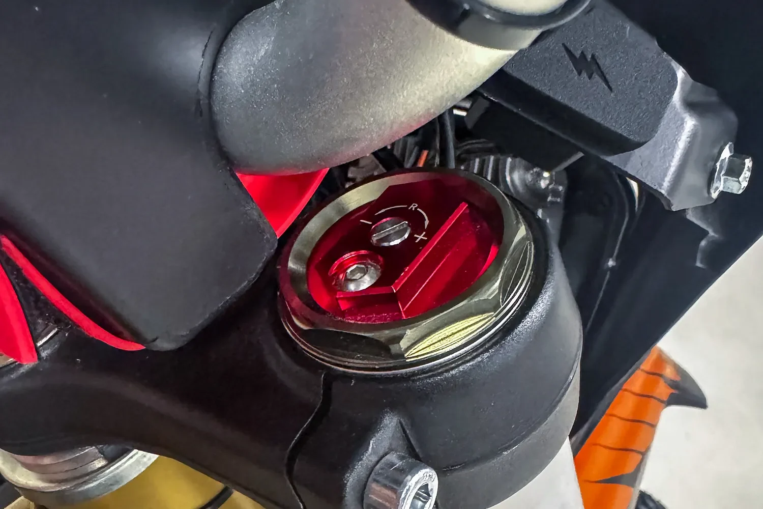 Motocicleta Cross/Enduro Asix XB88, 300cc, roti 21/18", culoare negru/portocaliu, pornire electric/picior [17]