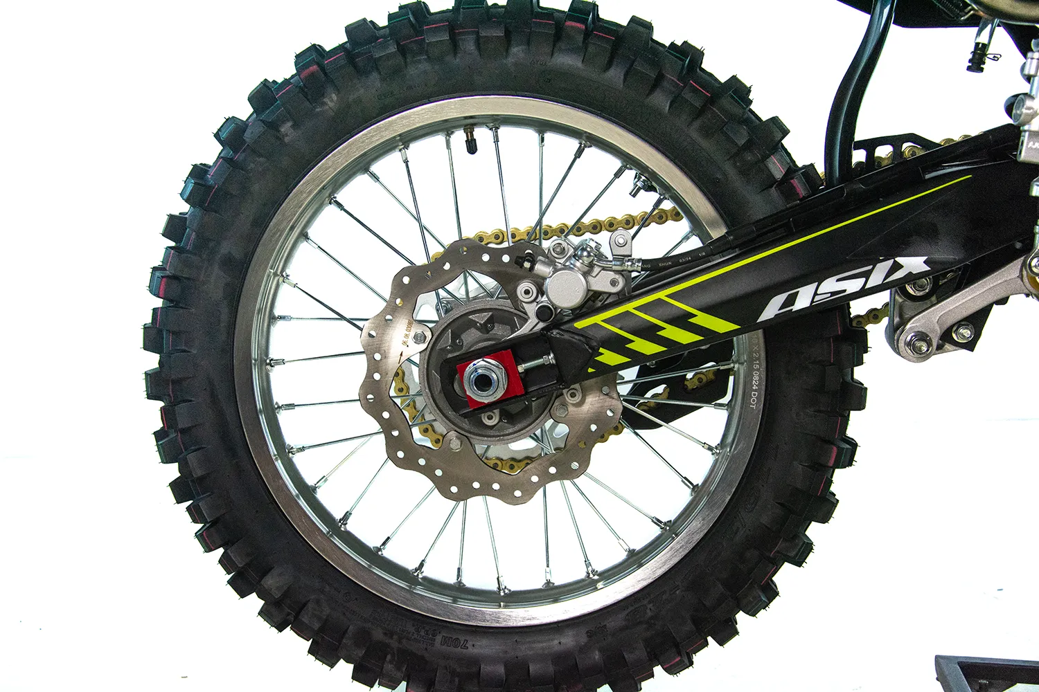 Motocicleta Cross/Enduro Asix XB88, 300cc, roti 21/18", culoare negru/verde, pornire electric/picior [17]
