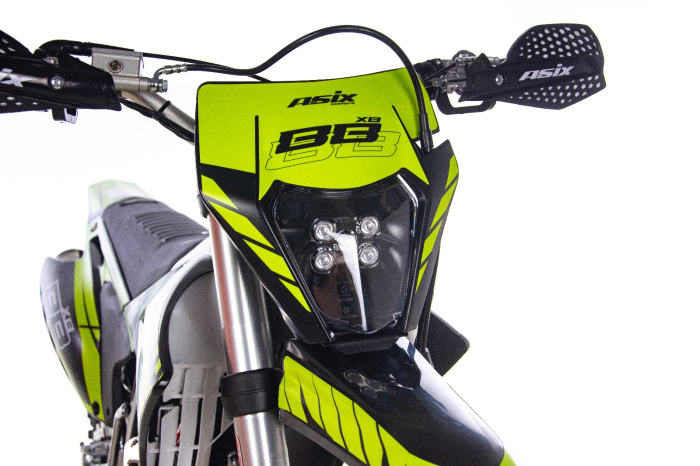 Motocicleta Cross/Enduro Asix XB88 A3, 300cc, roti 21/18", culoare negru/gri, pornire electric/picior [22]