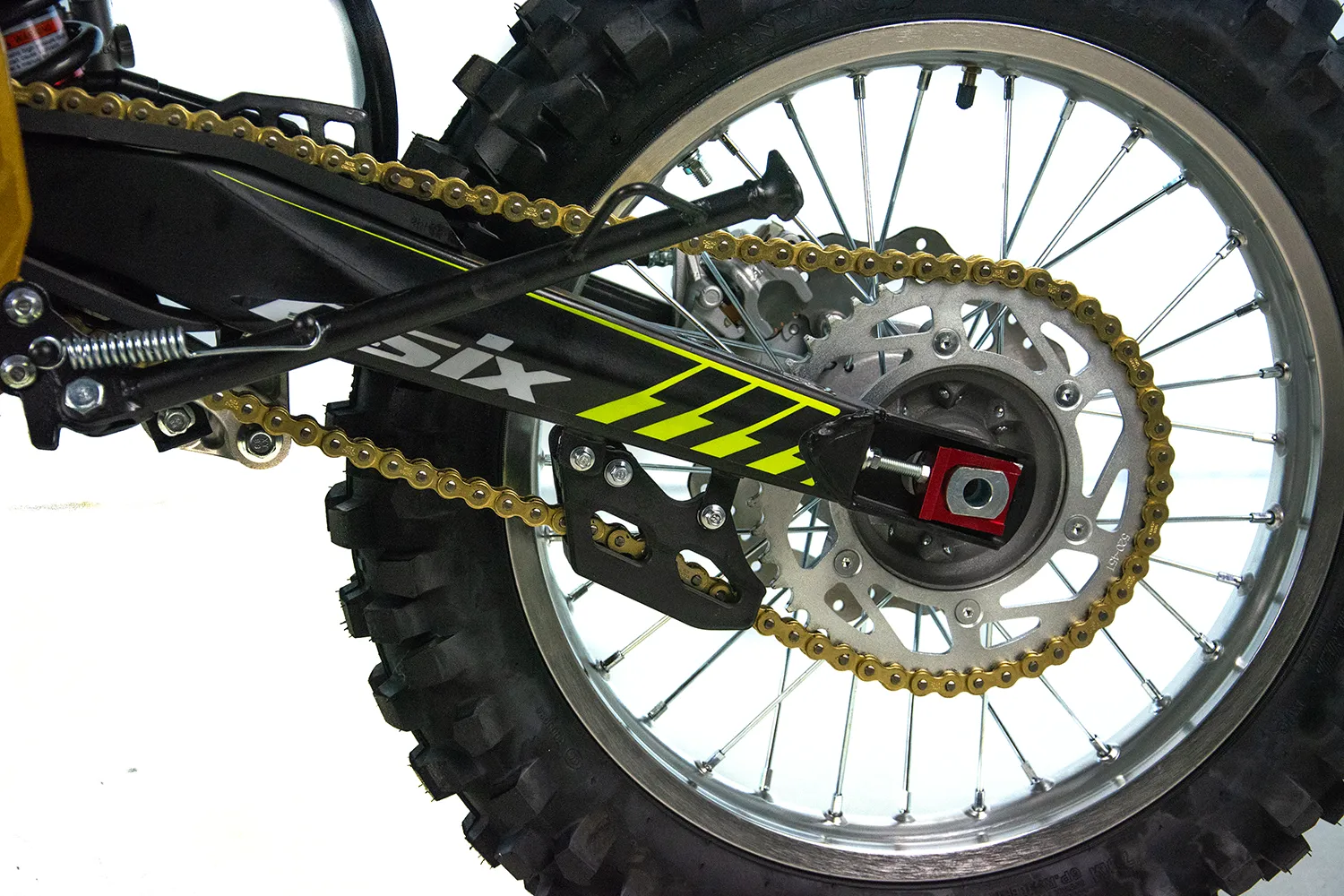 Motocicleta Cross/Enduro Asix XB88, 300cc, roti 21/18", culoare negru/verde, pornire electric/picior [14]