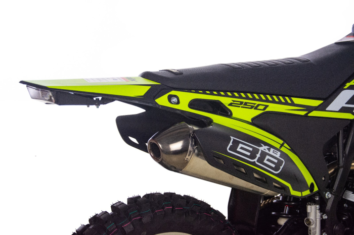 Motocicleta Cross/Enduro Asix XB88 A3, 300cc, roti 21/18", culoare negru/portocaliu, pornire electric/picior [7]