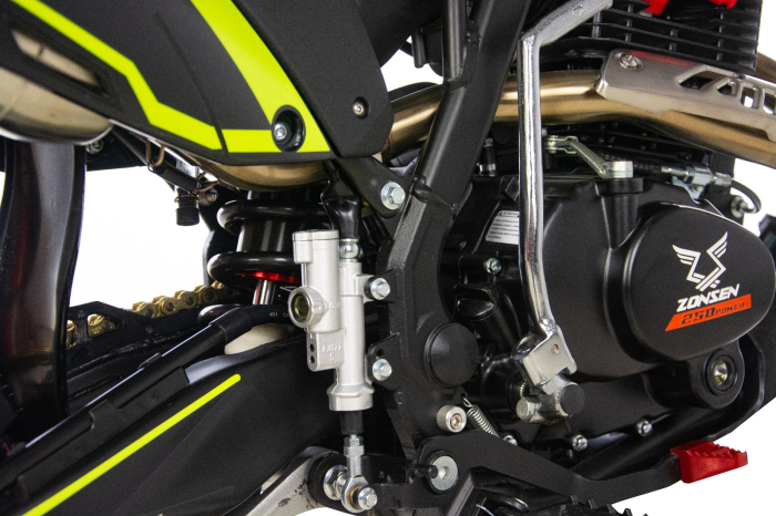 Motocicleta Cross/Enduro Asix XB88 A3, 300cc, roti 21/18", culoare negru/lime, pornire electric/picior [13]