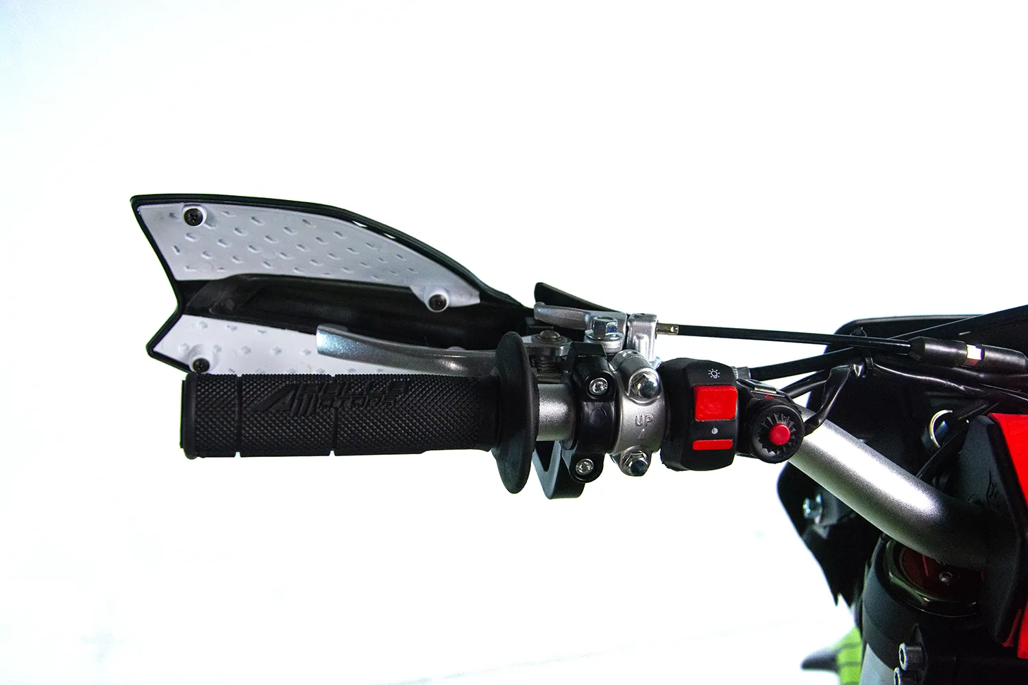 Motocicleta Cross/Enduro Asix XB88, 300cc, roti 21/18", culoare negru/verde, pornire electric/picior [9]