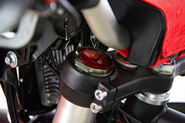 Motocicleta Cross/Enduro Asix XB88 A3, 300cc, roti 21/18", culoare negru/portocaliu, pornire electric/picior [9]