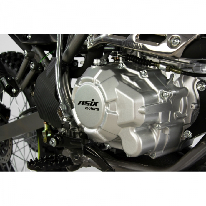 Motocicleta Cross/Enduro Asix XB72, 150cc, roti 19/16", culoare galben/albastru, pornire electric/picior [5]