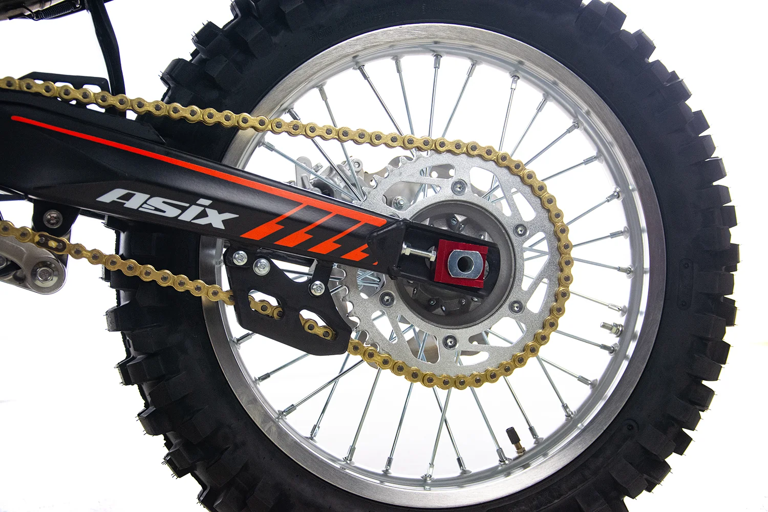 Motocicleta Cross/Enduro Asix XB88 A3, 250cc, roti 21/18", culoare negru/gri, pornire electric/picior [7]