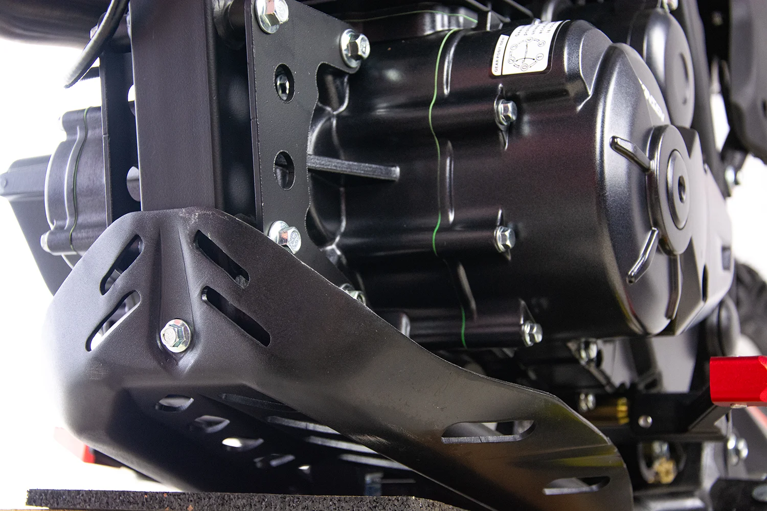 Motocicleta Cross/Enduro Asix XB88 A3, 250cc, roti 21/18", culoare negru/lime, pornire electric/picior [20]