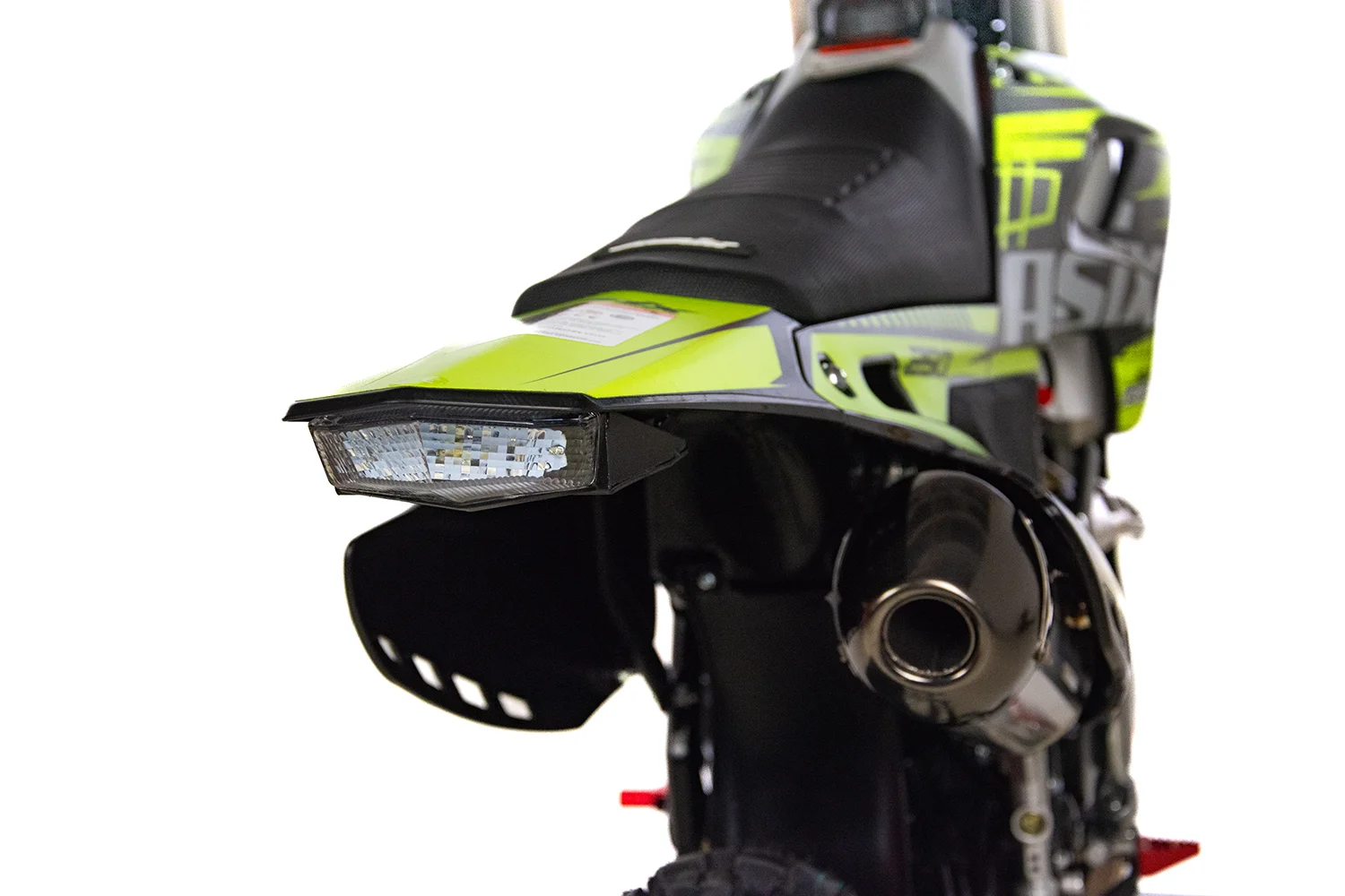 Motocicleta Cross/Enduro Asix XB88 A3, 250cc, roti 21/18", culoare negru/portocaliu, pornire electric/picior [26]