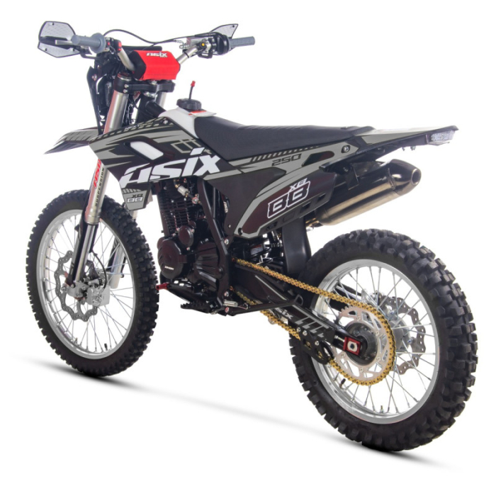 Motocicleta Cross/Enduro Asix XB88 A3, 250cc, roti 21/18", culoare negru/gri, pornire electric/picior [3]