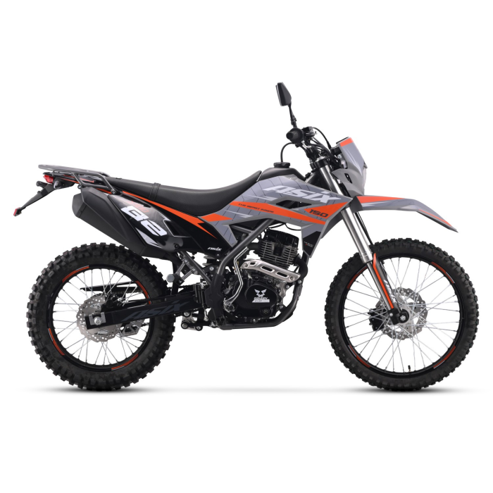 Motocicleta Enduro/Cross,Asix XB82, A1, 150cc, 21/18,gri-portocaliu [2]
