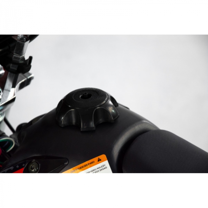Motocicleta Cross/Enduro copii 4T XTR 616, 125cc, roti 17/14, pornire electric + pedala, culoare negru/rosu [14]