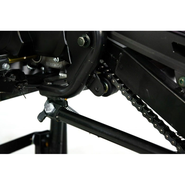 Motocicleta Cross/Enduro copii, XTR 616, 125cc, roti 14/17, cu far, pornire electromotor, culoare negru/albastru [13]