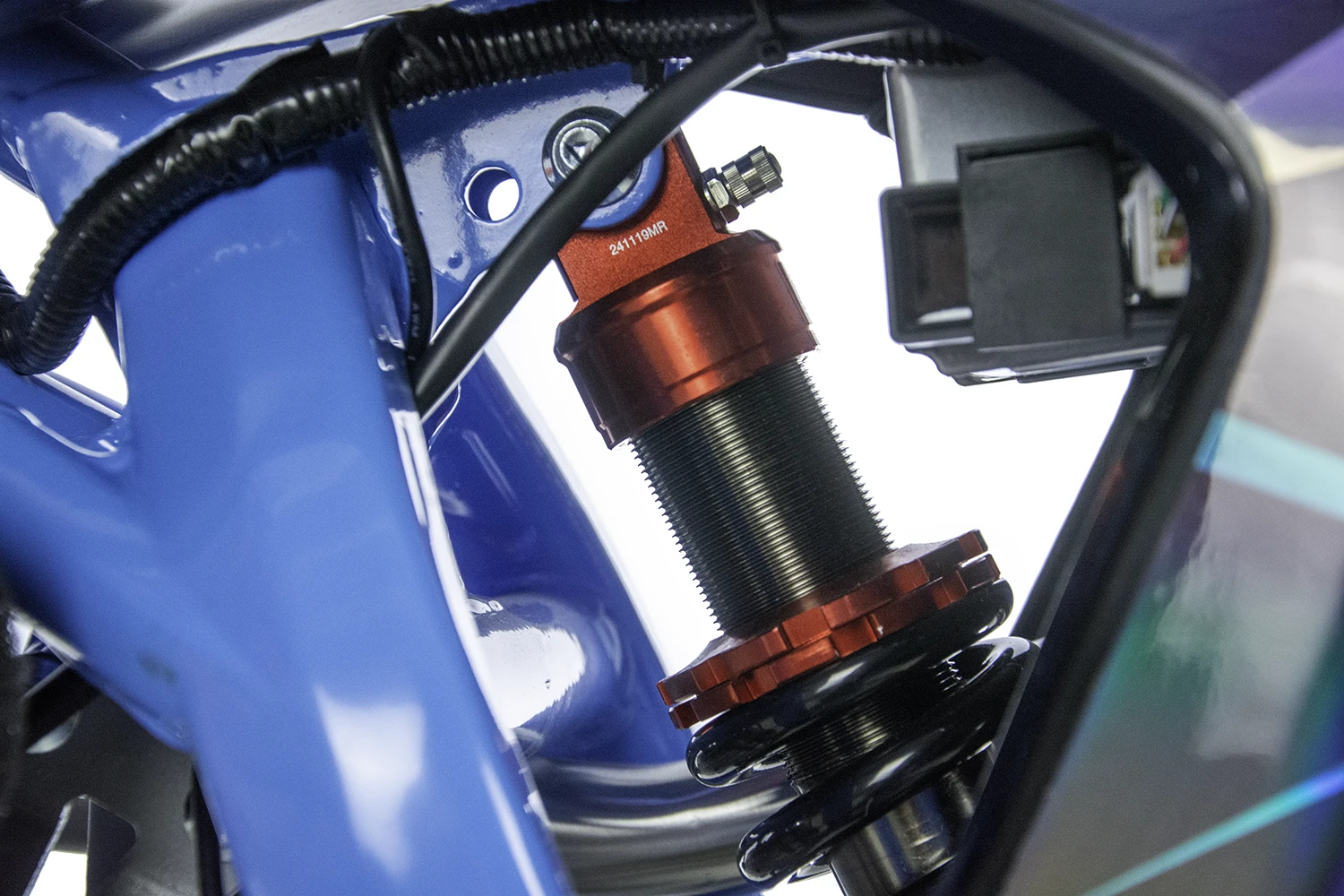 Motocicleta Enduro/Cross Asix XB47 125cc, 4T, roti 17"/14", 4 viteze, pornire electromotor, culoare negru/rosu [13]