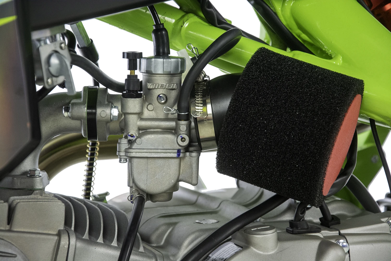 Motocicleta Enduro/Cross Asix XB67 125cc, 4T, roti 19"/16", 4 viteze, pornire electromotor, culoare negru/rosu [20]