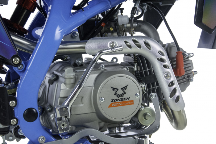 Motocicleta Enduro/Cross Asix XB67 125cc, 4T, roti 19"/16", 4 viteze, pornire electromotor, negru/albastru [19]