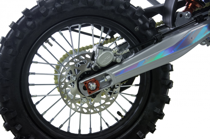 Motocicleta Enduro/Cross Asix XB67 125cc, 4T, roti 19"/16", 4 viteze, pornire electromotor, negru/albastru [10]