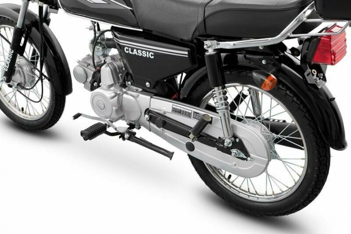 Motocicleta Ranger Classic 50cc, top case inclus, culoare negru [3]