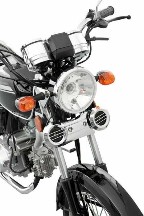 Motocicleta Ranger Classic 50cc, top case inclus, culoare negru [2]