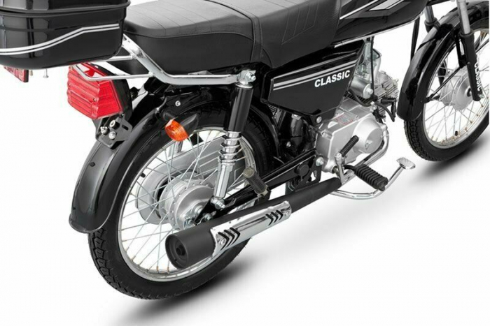 Motocicleta Ranger Classic 50cc, top case inclus, culoare negru [4]