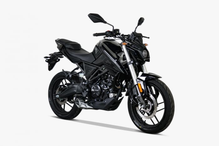 Motocicleta Voge 125R Naked, culoare negru mat