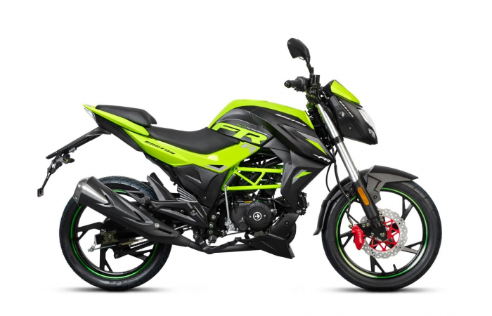 Motociclu Barton FR50cc, culoare negru verde