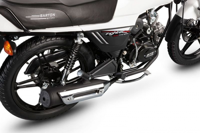 Motociclu Fighter Eco 50cc, culoare alb [3]