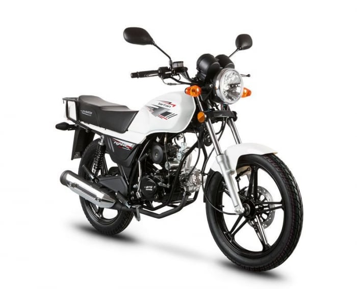 Motociclu Fighter Eco 50cc, culoare alb