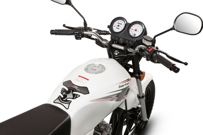 Motociclu Fighter Eco 50cc, culoare alb [2]