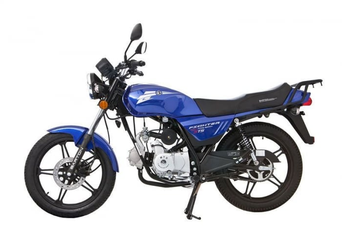 Motociclu Fighter Eco 50cc, culoare albastru [2]