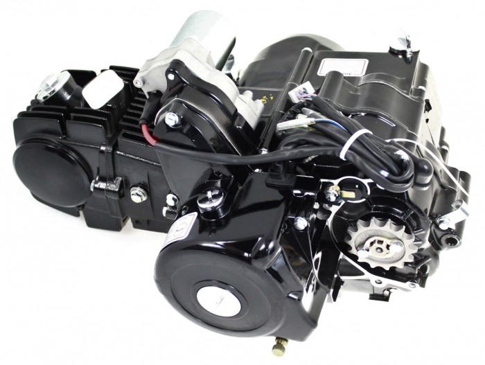 Motor complet JH125, 4 viteze, instalatie electrica, carburator [2]
