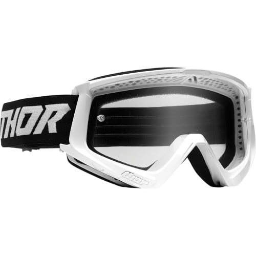 Ochelari atv cross copii Thor Combat, culoare alb negru