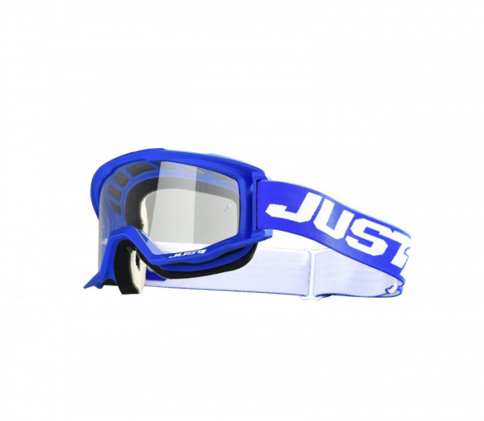 Ochelari atv/cross Just1 Vitro, culoare albastru/alb [3]