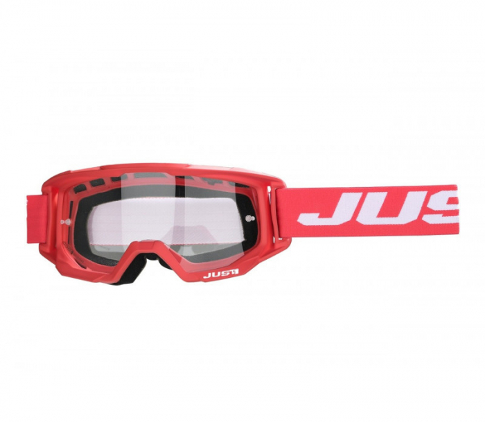 Ochelari atv/cross Just1 Vitro, culoare rosu/alb [2]
