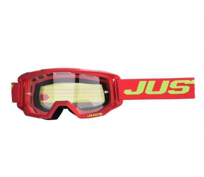 Ochelari atv/cross Just1 Vitro, culoare rosu/galben [2]