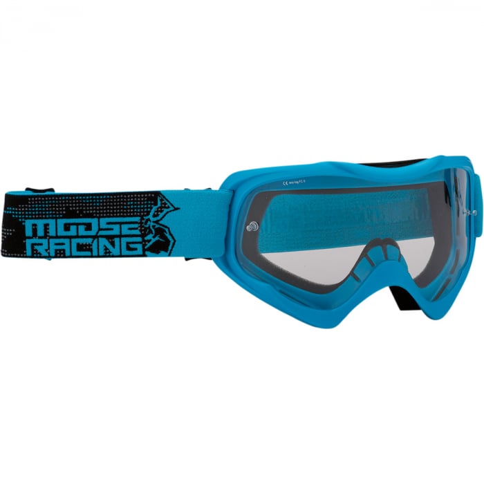 Ochelari atv cross Moose Racing Qualifier Agroid culoare Negru Albastru