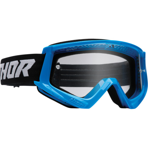 Ochelari Atv Cross Thor Combat culoare albastru negru