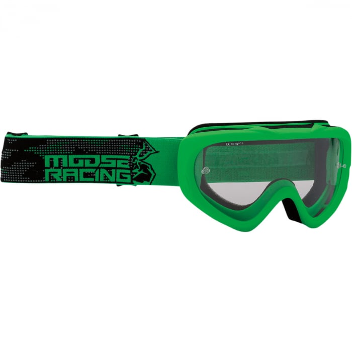 Ochelari copii atv cross Moose Racing Qualifier culoare Negru Verde