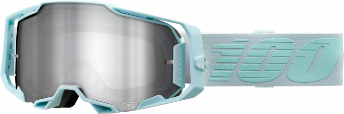 Ochelari cross/atv 100% Armega Fargo, lentila oglinda, culoare rama teal [2]