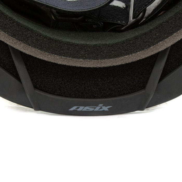Ochelari cross/atv/enduro, Asix AS2, lentila galbena, culoare rama negru/gri mat [7]